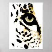 Poster Leopard Eyes - Pop Art Wild Animaux (Devant)