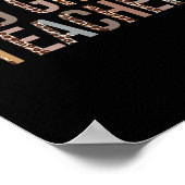 Poster Leopard Fournitures d'enseignant de 3e année Drôle (Coin)