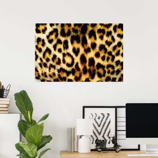 Poster Leopard Fur (Bureau à domicile)
