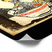 Poster Leopard Gecko Lizard Ramen Crested Gecko Japanese  (Coin)