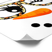 Poster Leopard Gles Santa Claus Snowman Face Christmas Co (Coin)