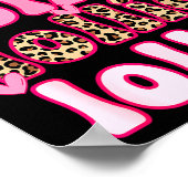 Poster Leopard Groovy Lollie Valentine's Day Women Valent (Coin)
