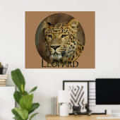 Poster Leopard Lovers (Bureau à domicile)