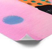 Poster léopard né pour être l'affiche de chambre d'enfant (Coin)