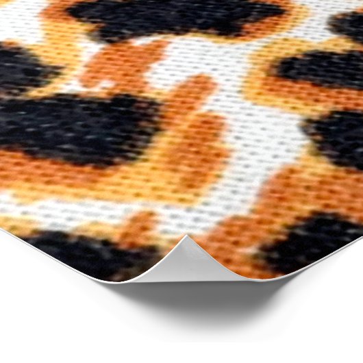 Poster léopard pour as backgroleopard, pattern, print, (Coin)