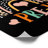 Poster Leopard Rainbow Pre K Où Commence L'Aventure (Coin)