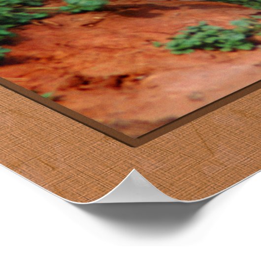 Poster Leopard Stalking Closeup Photographie (Coin)