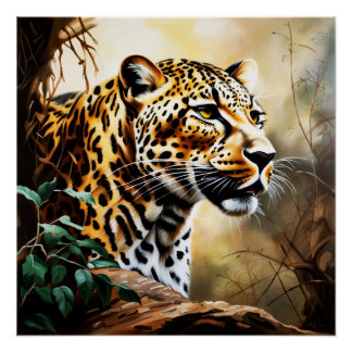 Poster Leopard wildlife