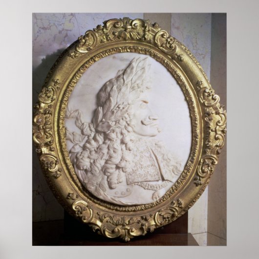 Poster Leopold I, portrait de Paul Strudel (Devant)
