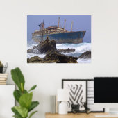 Poster L'épave des îles américaines Star Canaries (Bureau à domicile)