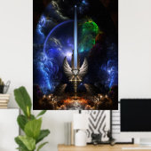 Poster L'Épée Angel De La Brique Arkledious Sp (Bureau à domicile)