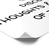 Poster L'épée apologétique du Seigneur Écriture (Coin)