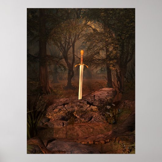 Poster L'épée dans la pierre (Devant)