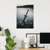 Poster L'épée dans le lac (Bureau à domicile)