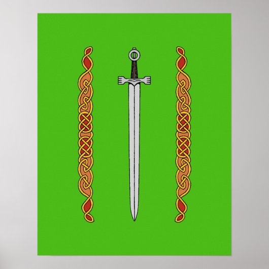 Poster L'épée irlandaise et le réseau (Devant)
