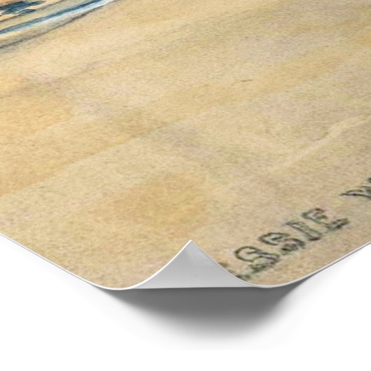 Poster L'Épicure de Jessie Willcox Smith (Coin)