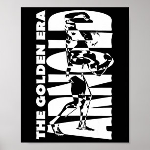 Poster L'époque d'or Arnold Bodybuilding
