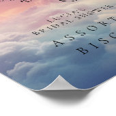 Poster L'Épouse Est Sur Nuage 9 Fête des mariées (Coin)