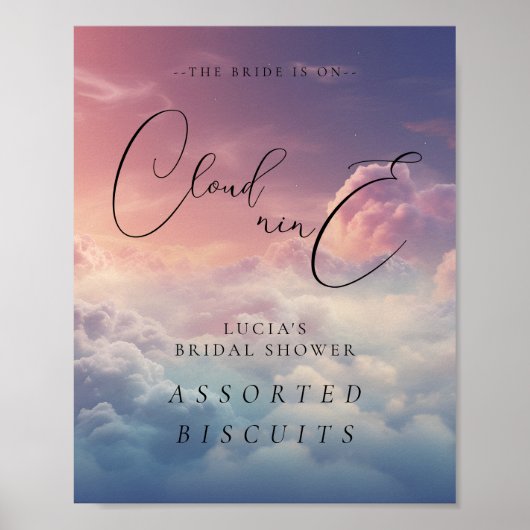 Poster L'Épouse Est Sur Nuage 9 Fête des mariées (Devant)