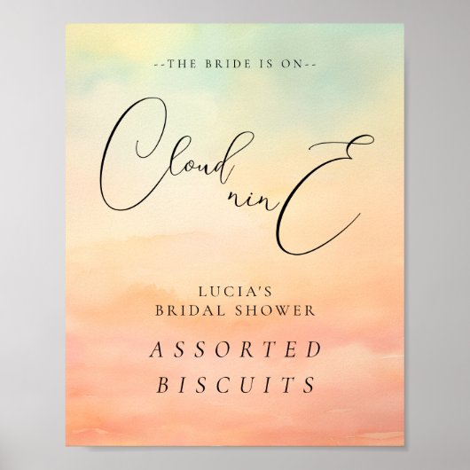 Poster L'Épouse Est Sur Nuage 9 Fête des mariées (Devant)