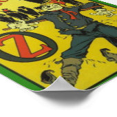 Poster L'Épouvantail D'Oz (Coin)