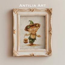 Leprechaun avec Pot of Gold Peinture St Patrick's