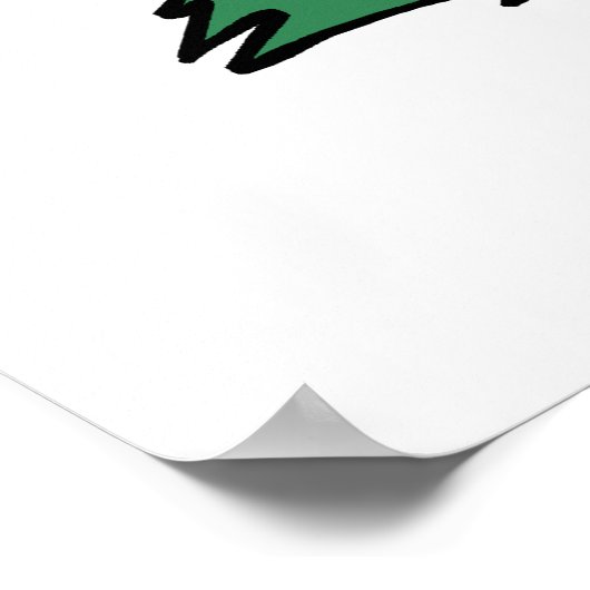 Poster Leprechaun en Pot d'Or (Coin)