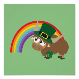 Poster Leprechaun Yak