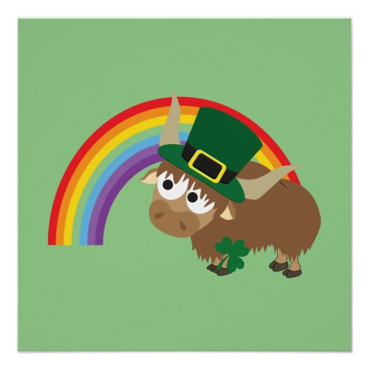 Poster Leprechaun Yak (Devant)
