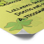 Poster Leprechauns, Châteaux, Bonne chance et rire (Coin)