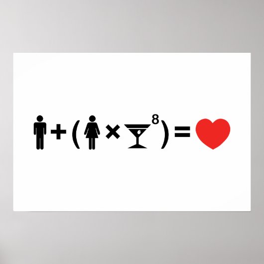 Poster L'équation d'amour pour les femmes (Devant)