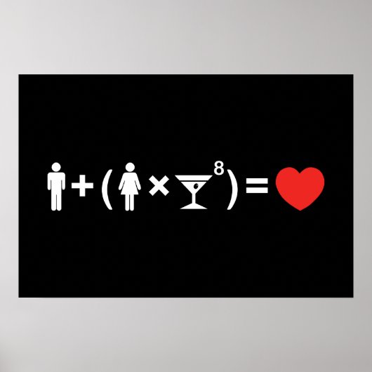 Poster L'équation de l'amour pour les femmes (Devant)