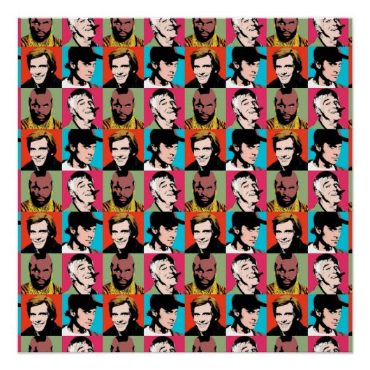 Poster L'équipe A inspiré la conception de caractères Ret (Devant)