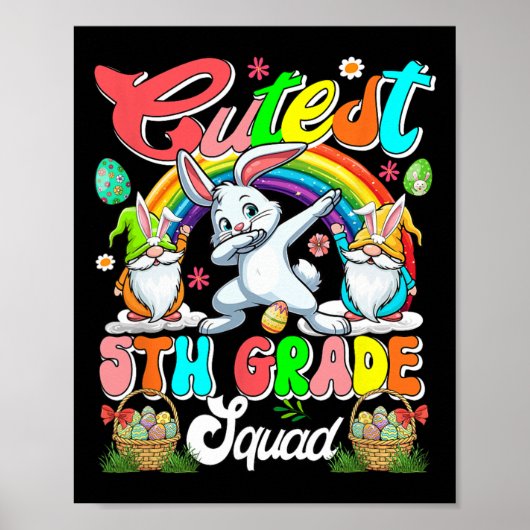 Poster L'équipe de 5e année la plus chanceuse Pâques Dabb (Devant)