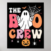 Poster L'Équipe De Boo Halloween Ghost Trick Ou Treat Squ (Devant)