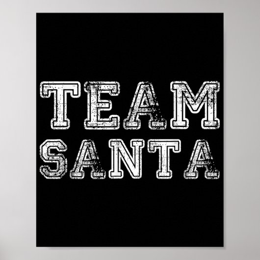 Poster L'équipe de Santa Noël drôle (Devant)