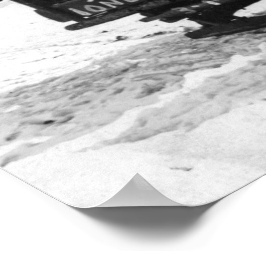 Poster L'équipe de vache tire les hommes dans un escargot (Coin)