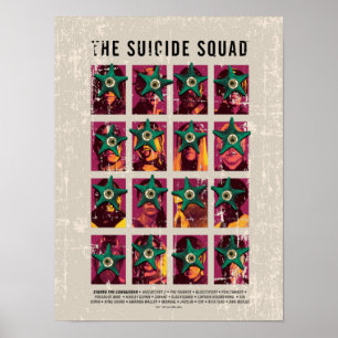 Poster L'équipe du suicide   Édition Starro Squad