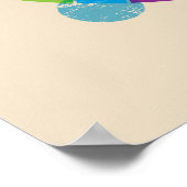 Poster L'équipe du suicide | Polka-Dot Homme Psychédéliqu (Coin)