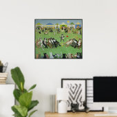 Poster L'équipe gagnante (Bureau à domicile)