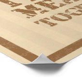 Poster L'équipe signifie ensemble (Coin)