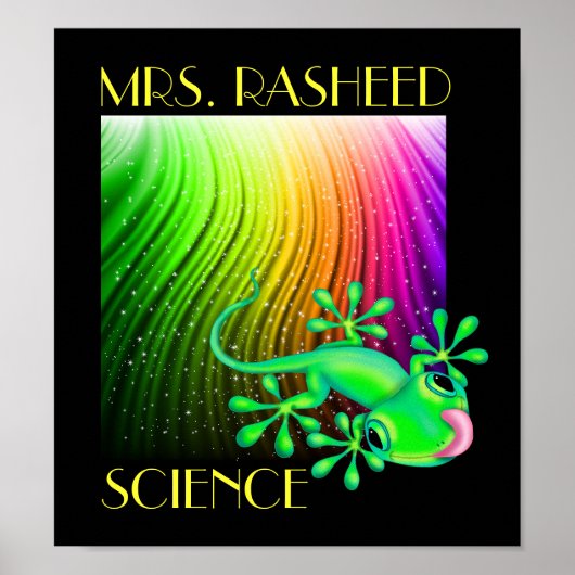 Poster leraar (Voorkant)