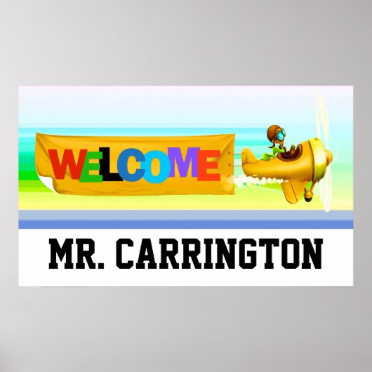 Poster leraar (Voorkant)