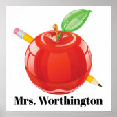 Poster leraar (Voorkant)