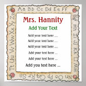 Poster leraar - SRF (Voorkant)