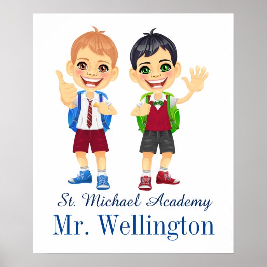 Poster leraar - SRF (Voorkant)