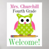 Poster leraar - SRF (Voorkant)