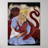 Poster Lerix, Cara et Evol (Devant)