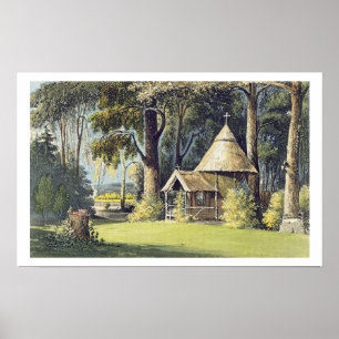 Poster L'Ermitage, du Repository of Arts d'Ackermann