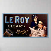 Poster Leroy Cigars (Devant)